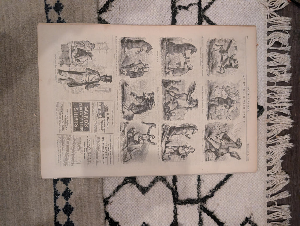 1861 Winslow Homer Jefferson Davis Harper's Weekly Feb 02 Secessionist Dream