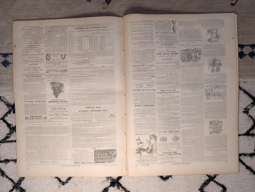 1867 St. Valentine's Day Scenes, Senator Case Murdered, Excise Law — Feb 16