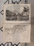 1861 Charleston House-Tops Harper's Weekly May 04 First Blood Baltimore