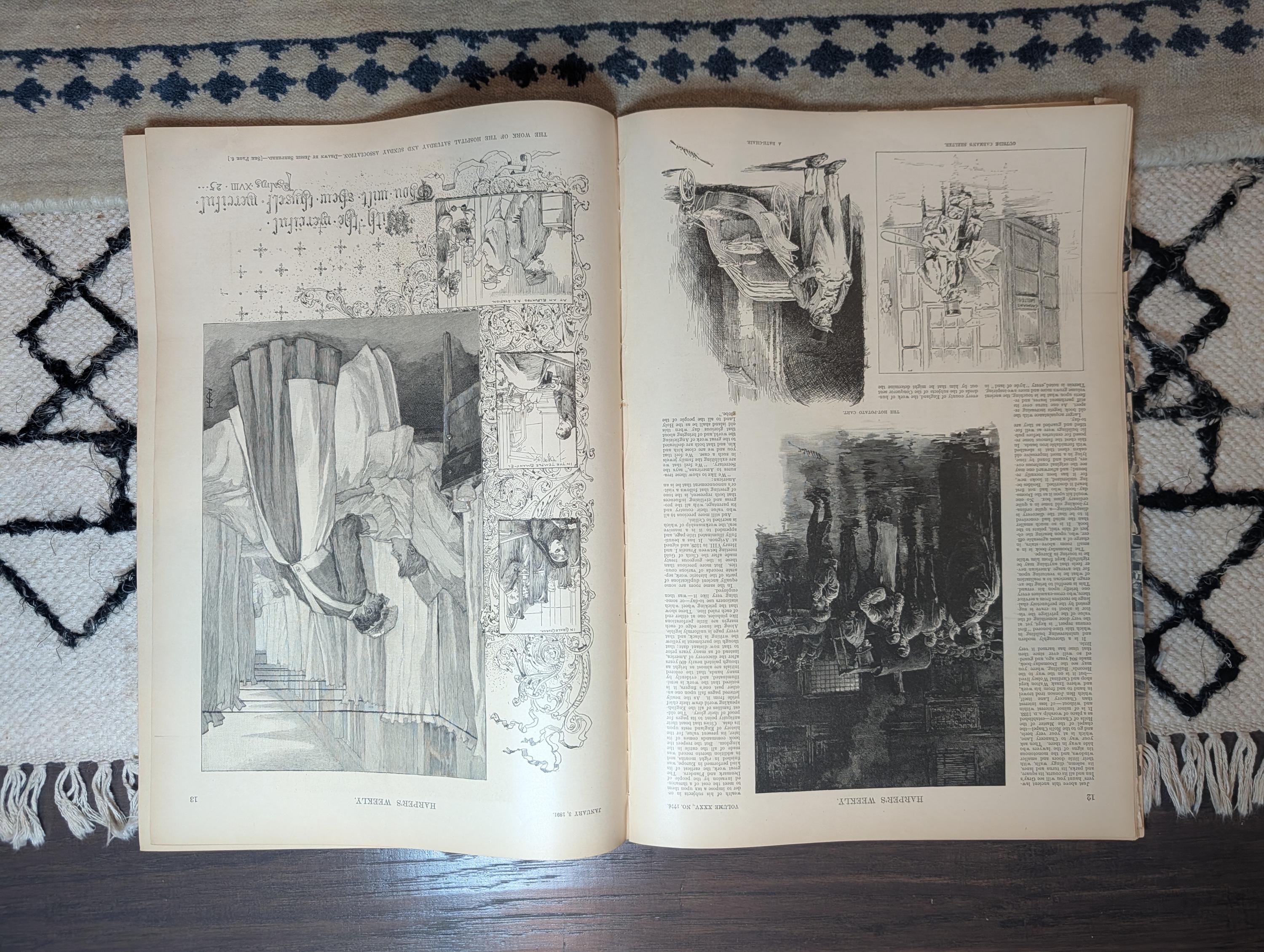 1891 Oberammergau Passion Play, Arlington Bridge Proposed, Justice Brown — Jan 3