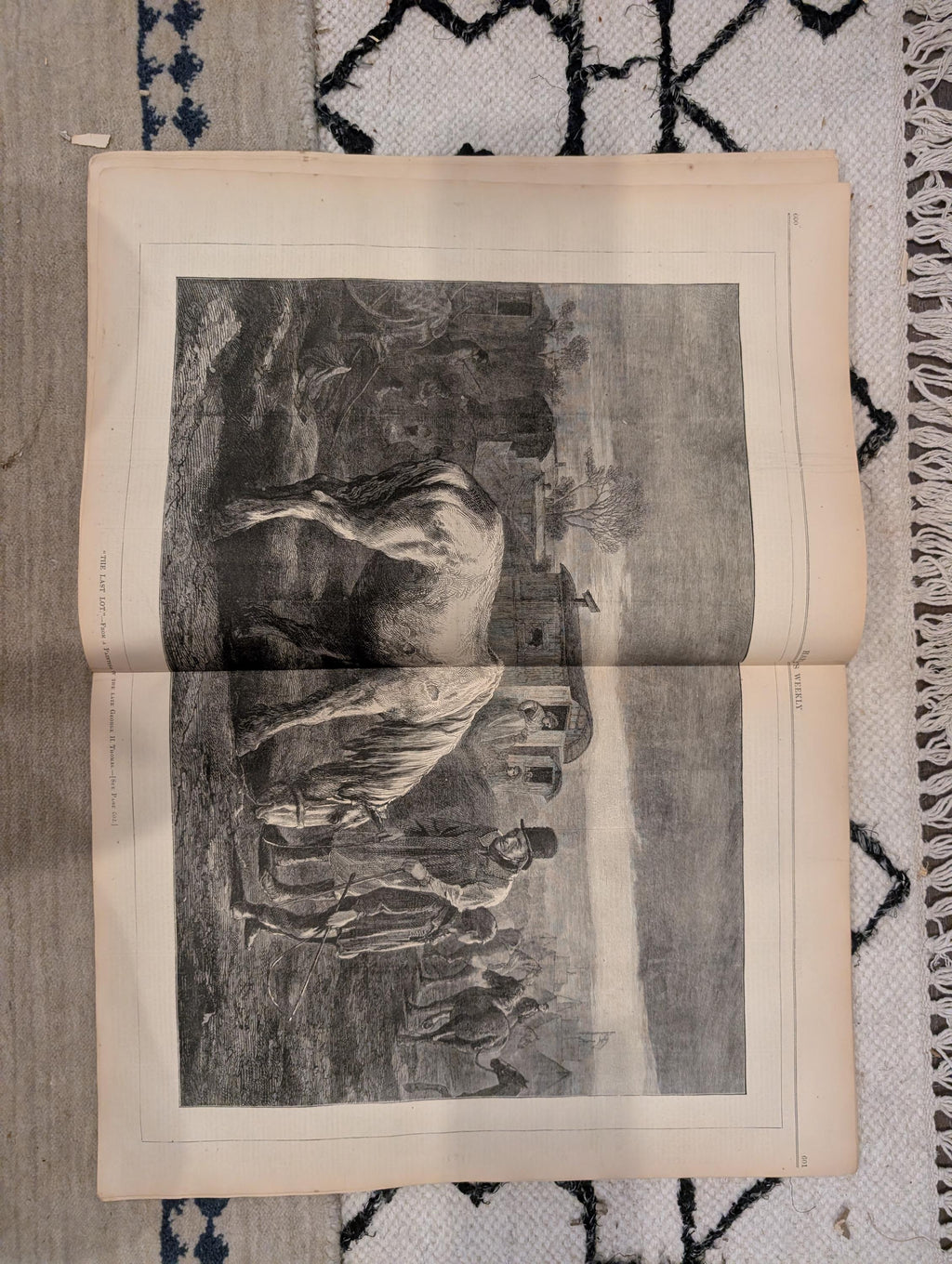 1872 Baltimore Nast Harper's Weekly Aug 03 Grant Education Picnics