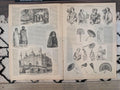 1857 Washington Territory Frontier Harper's Weekly August 22 White Mountains