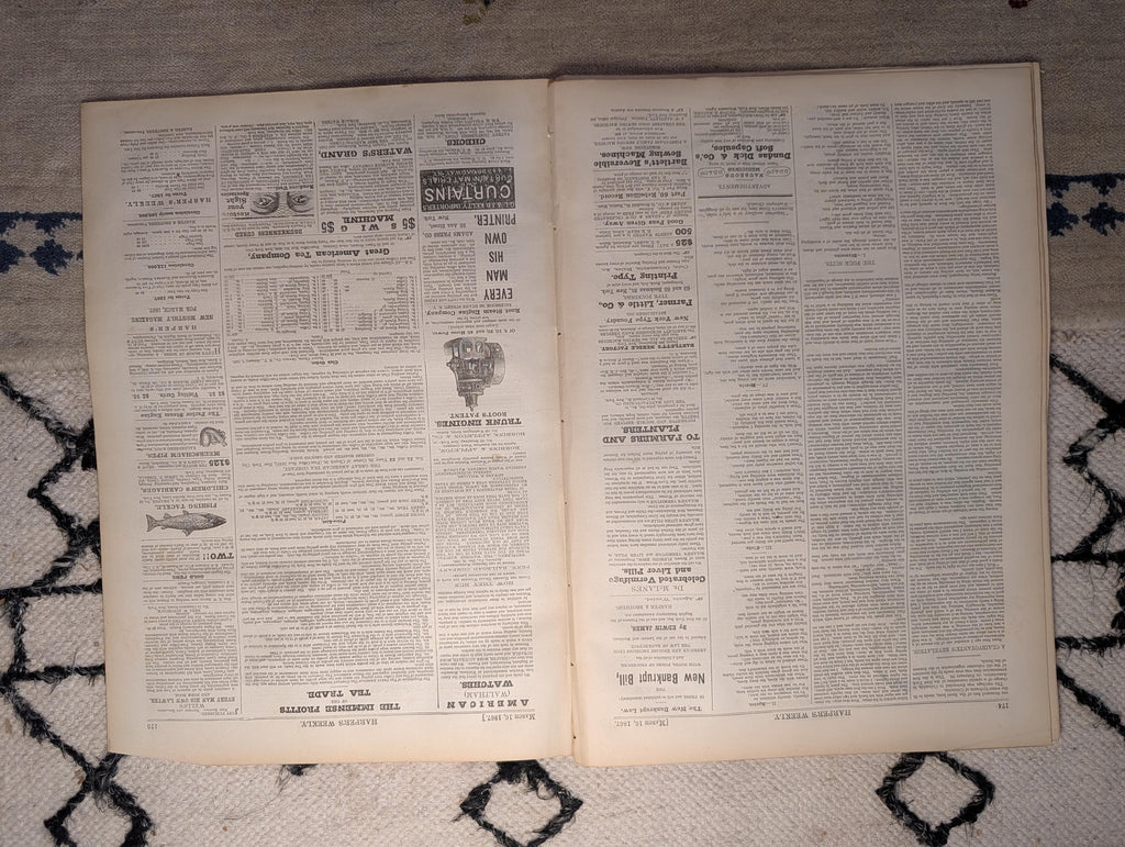 1867 Black Man Votes "Ballot Box" Predates "First Vote" Indian Delegation Mar 16