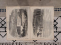 1861 Burning of Charleston Harper's Weekly Dec 28 Fort Pickens Missouri Refugees