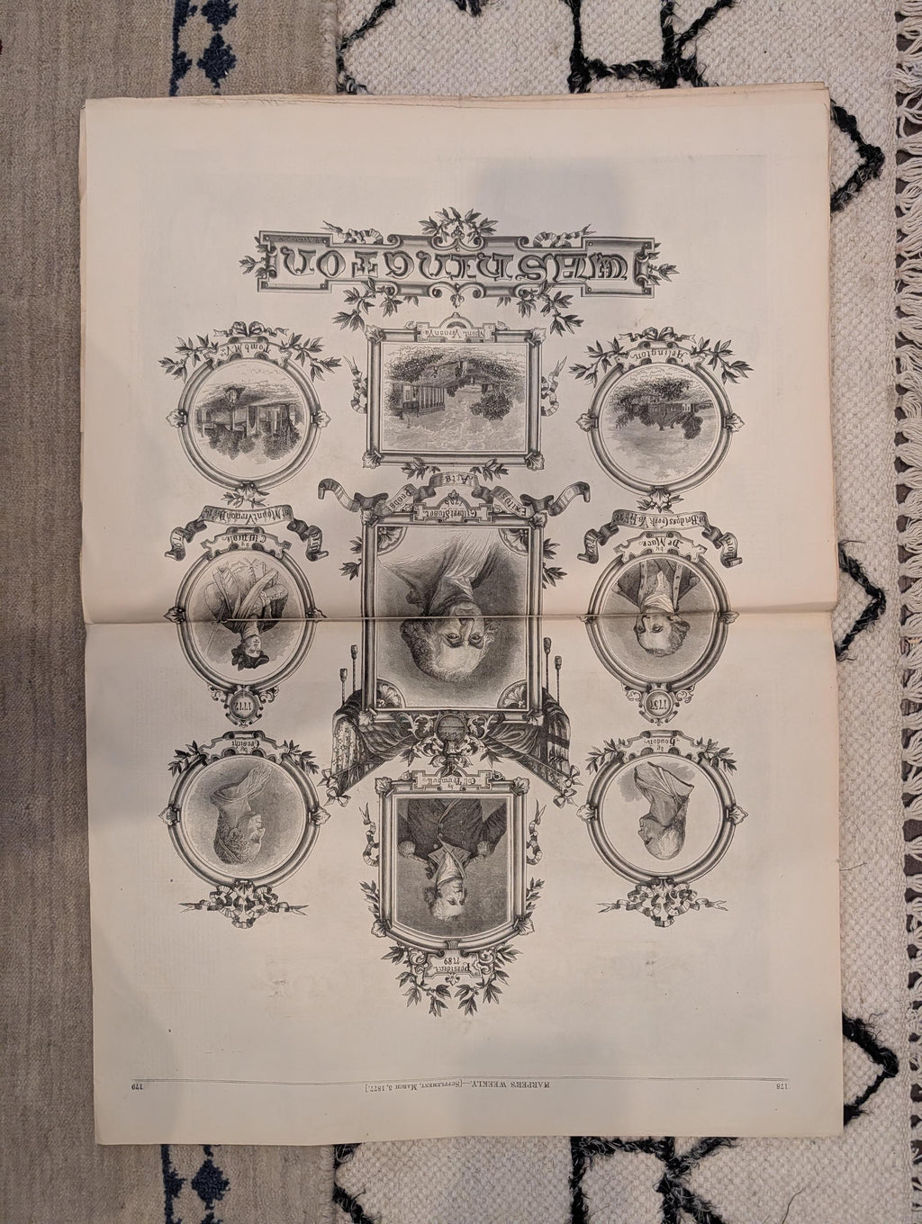 1877 Southern California Sports, Nast Cartoons, Constantinople — Mar 3
