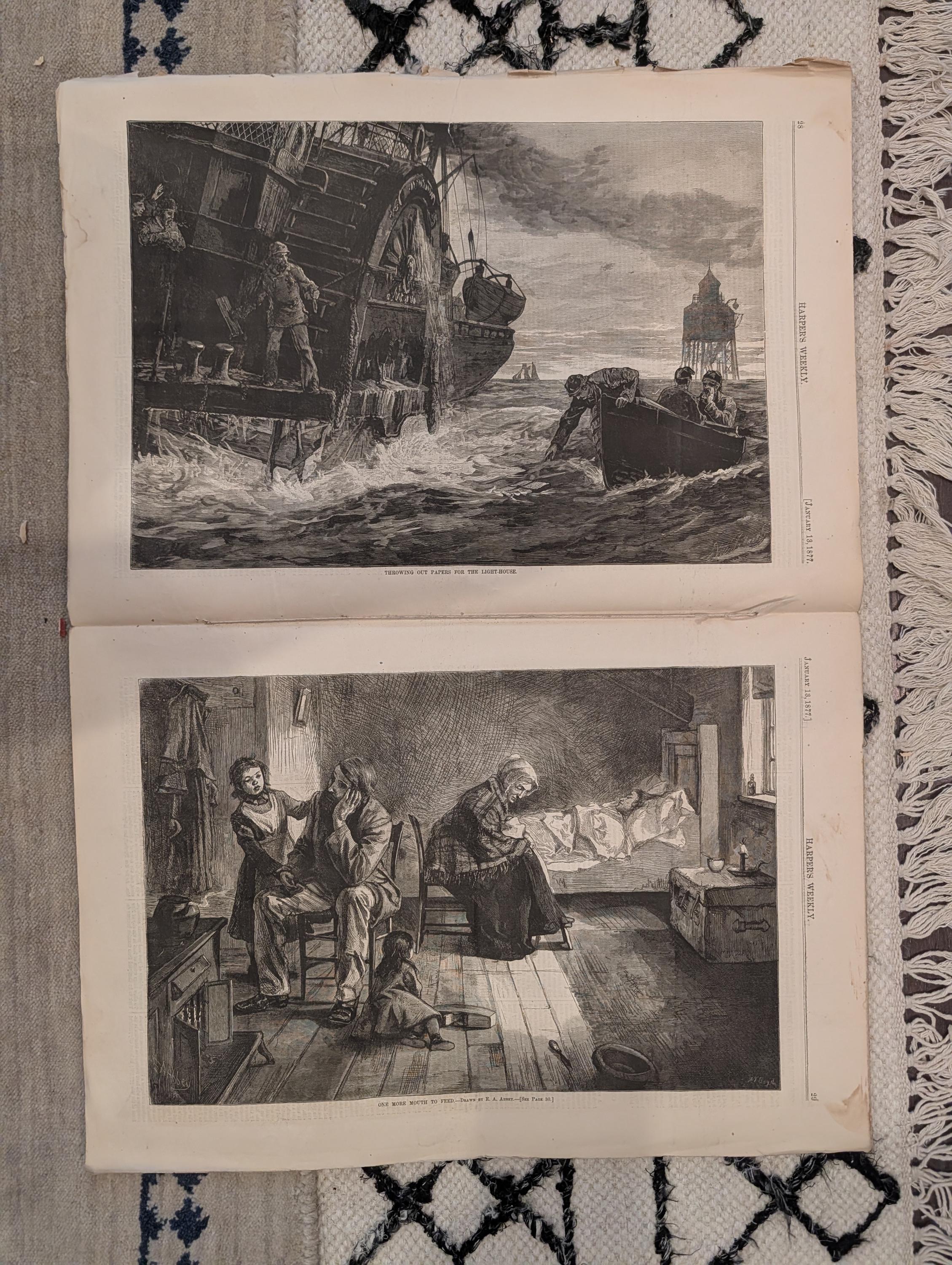 1877 Hudson Bay Christmas, Cherokee Syllabary, Italian Children — Jan 13