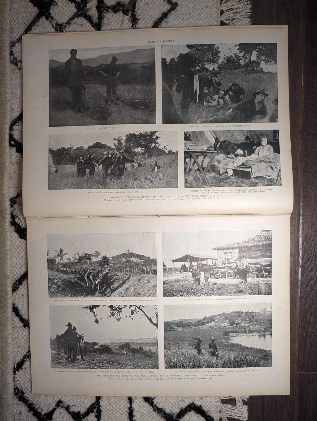 1898 San Juan Hill Charged & Captured, Cervera's Fleet Destroyed — Jul 30