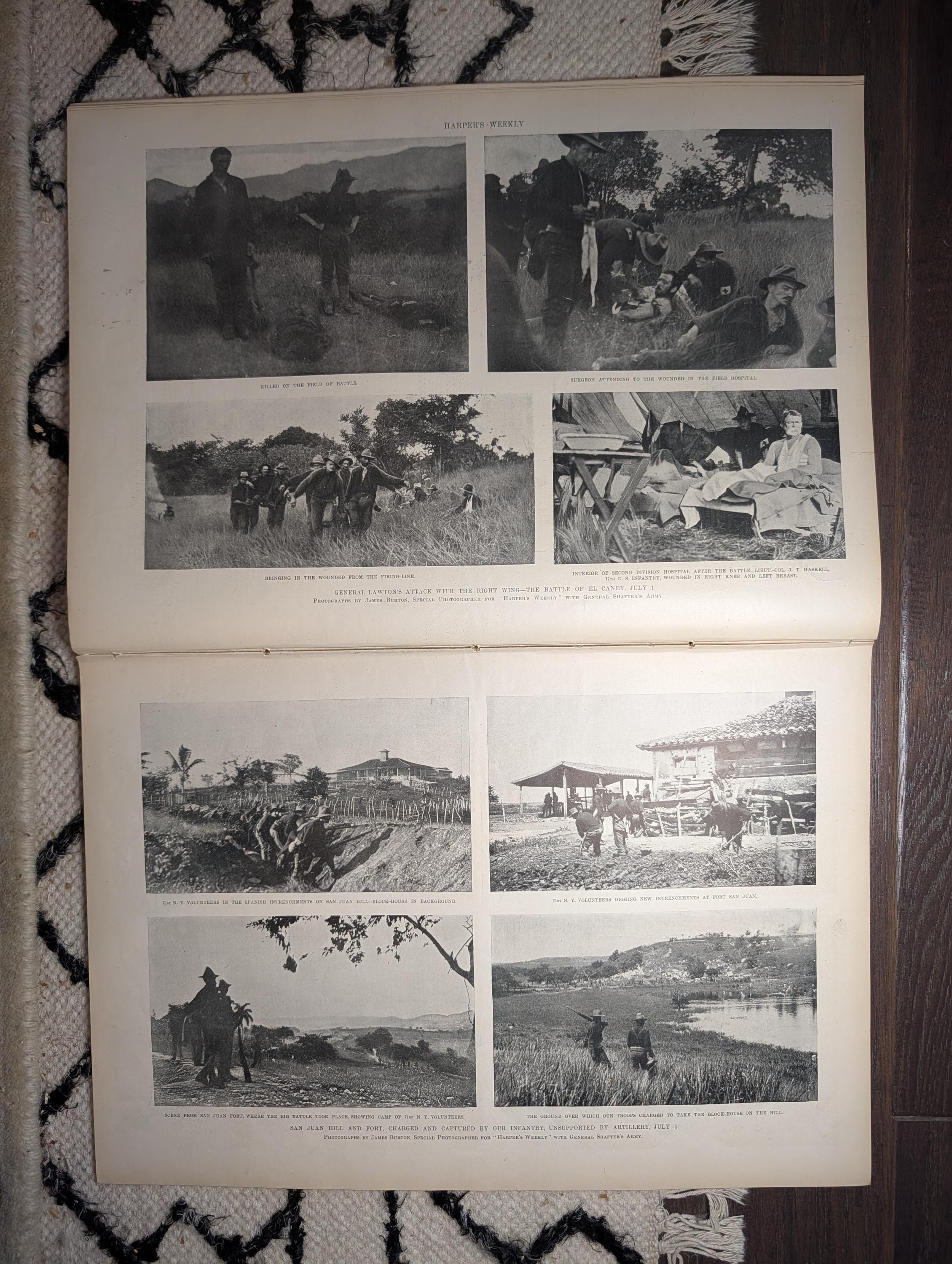 1898 San Juan Hill Charged & Captured, Cervera's Fleet Destroyed — Jul 30