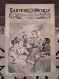 Harper’s Weekly – October 31, 1868 – Winslow Homer “Our Next President” • Chicago Cattle Market • Cadiz & Haiti Naval Scenes • Peru Earthqua