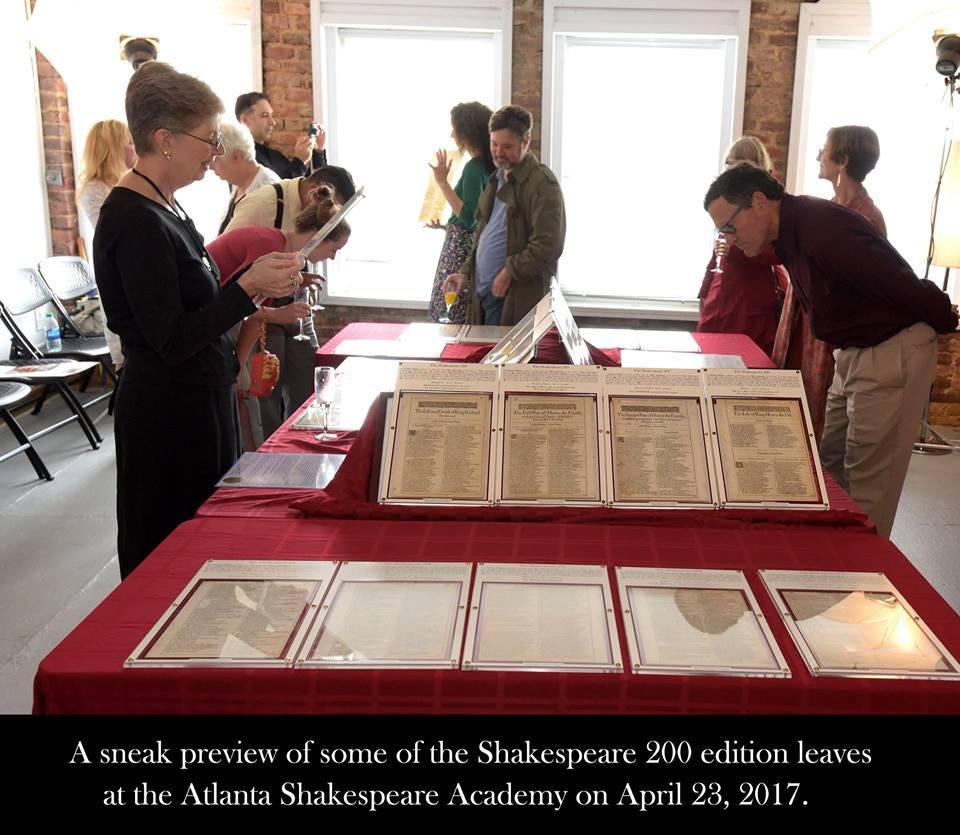 1632 Shakespeare Second Folio Leaf | The Winters Tale: Act 4, Scene 4