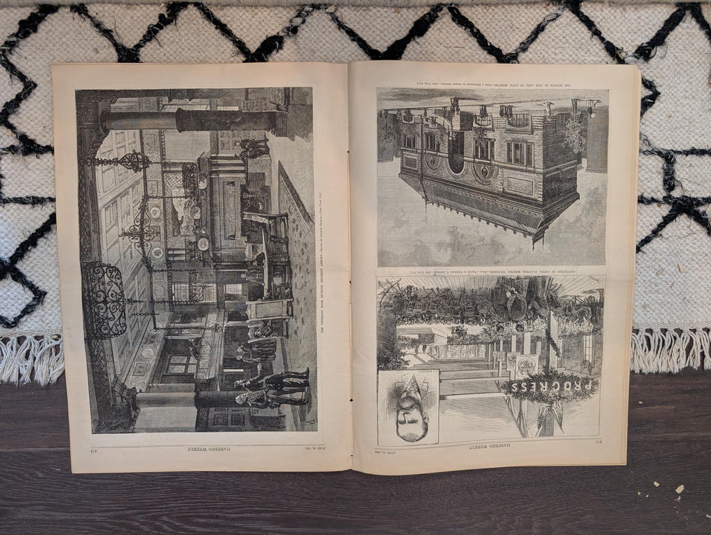 1881 Nast "Falling Off of Bosses," Malta Sailors, 7th Regiment Armory — Jun 25