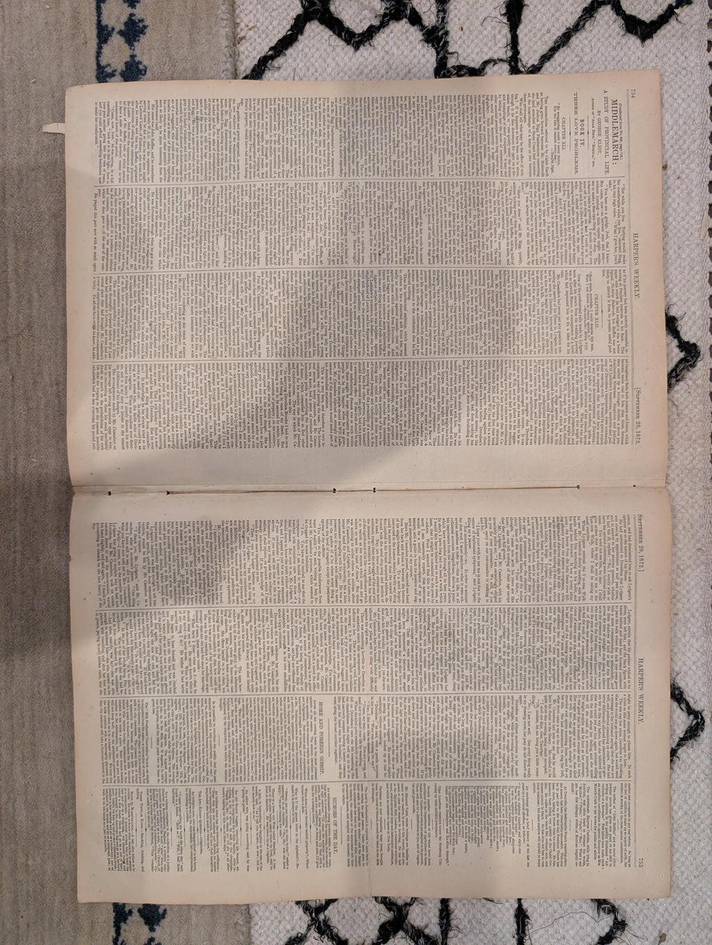 1872 Nast Campaign Key Note Harper's Weekly Sept 28 Greeley Riots