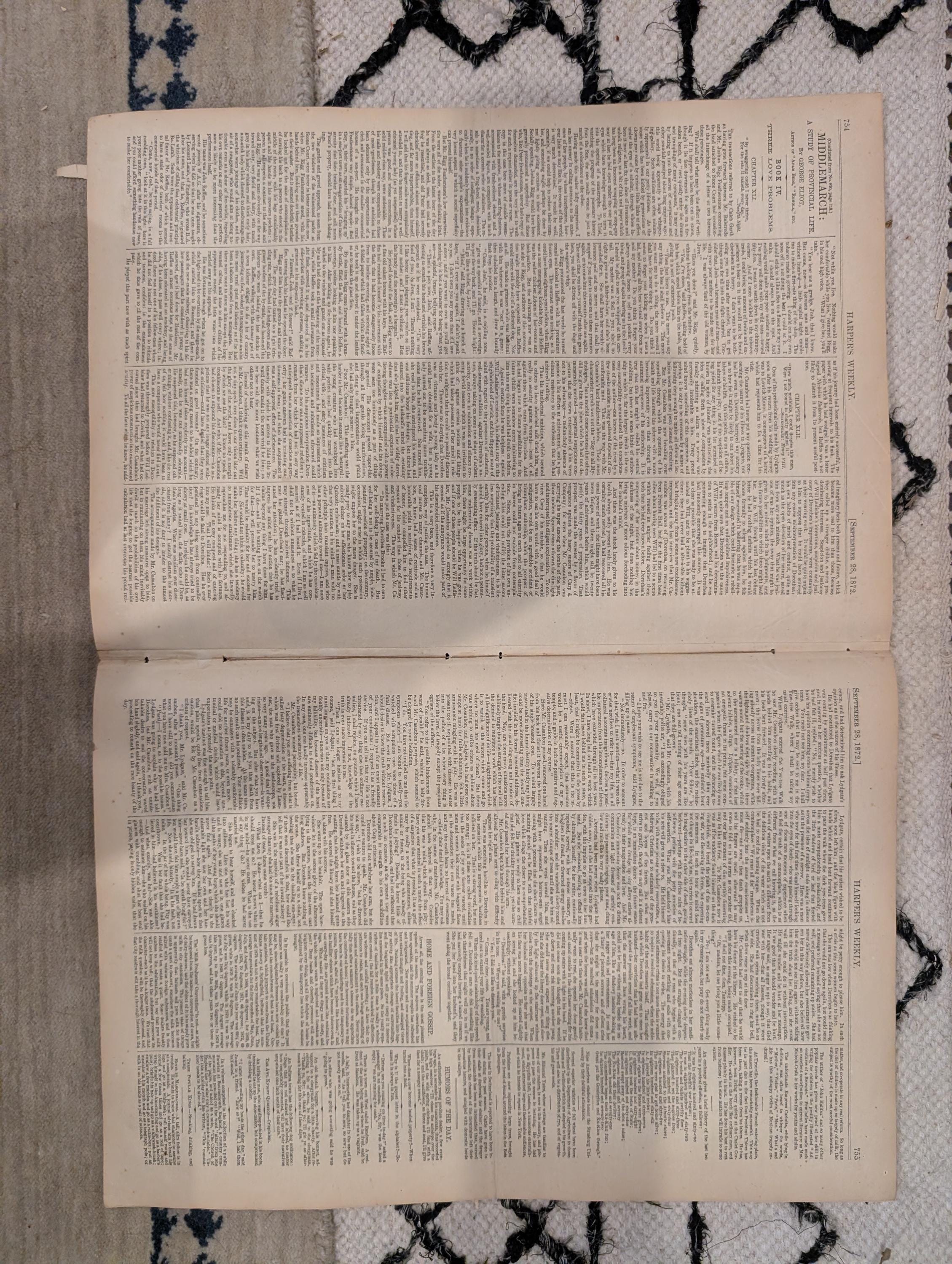 1872 Nast Campaign Key Note Harper's Weekly Sept 28 Greeley Riots