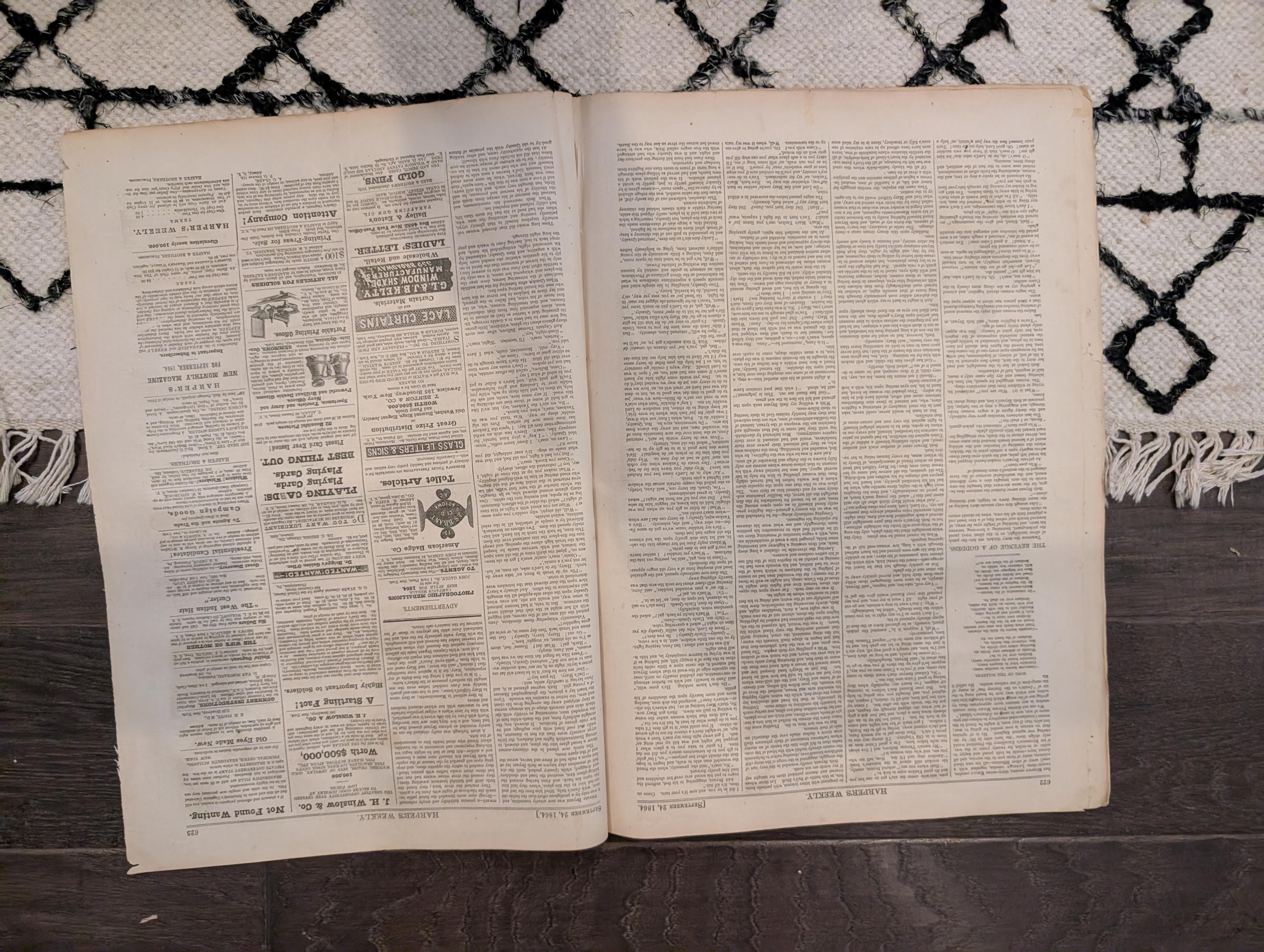 1864 Thomas Nast Blessings of Victory Harper's Weekly September 24 John Morgan