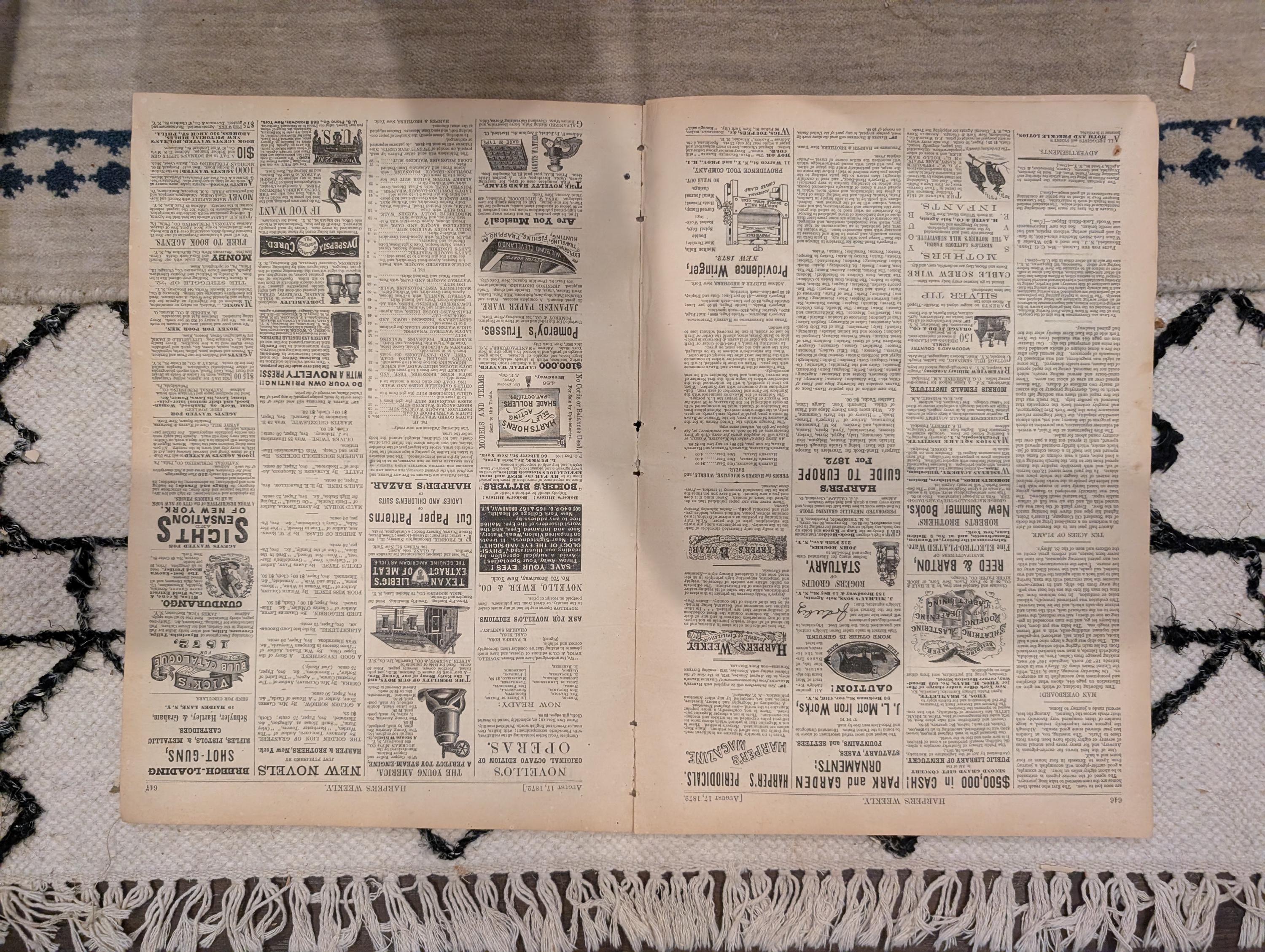 1872 Winslow Homer Beach Harper's Weekly Aug 17 Thomas Nast