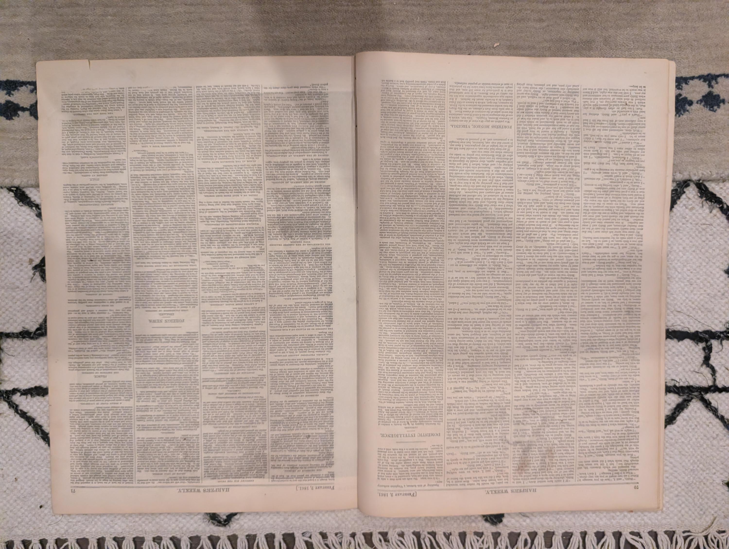 1861 Winslow Homer Jefferson Davis Harper's Weekly Feb 02 Secessionist Dream