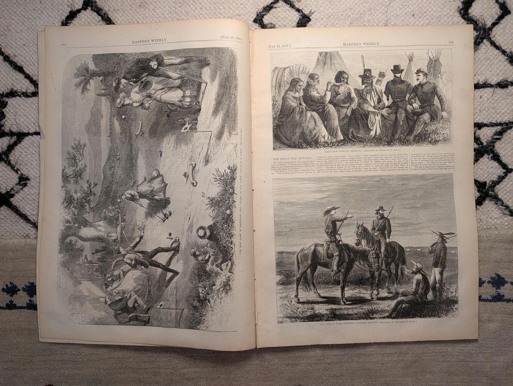 1867 Paul Revere's Ride & Poem, Custer's Scouts, Surratt Lincoln Trial — Jun 29