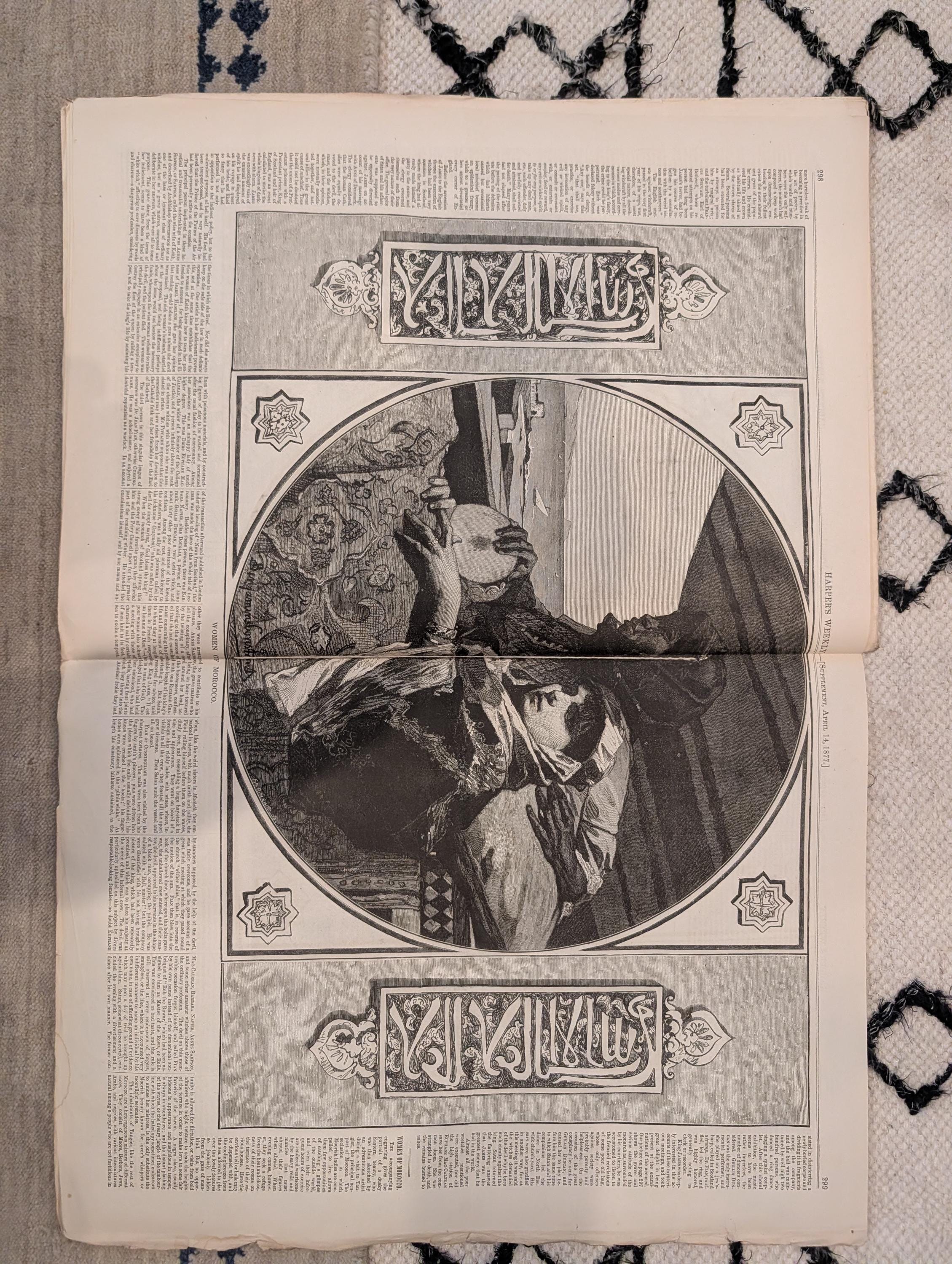 1877 Brooklyn Bridge Construction, Tweed Exile, Nast, Witch Trial — Apr 14