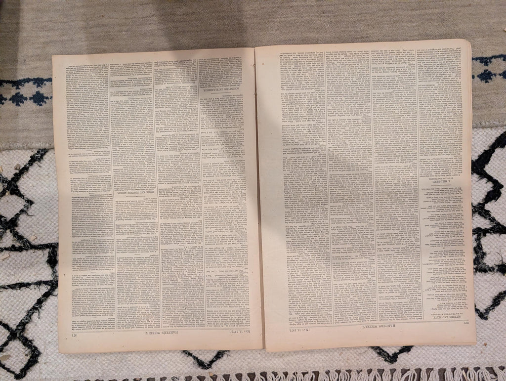 1872 Cincinnati Queen City Harper's Weekly May 11 Hammondsport Vineyards