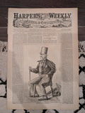 Harper’s Weekly – November 21, 1868 – YMCA Cornerstone • Petroleum Nasby • Adirondack Scenes • Texas Mustangs • Arica Earthquake