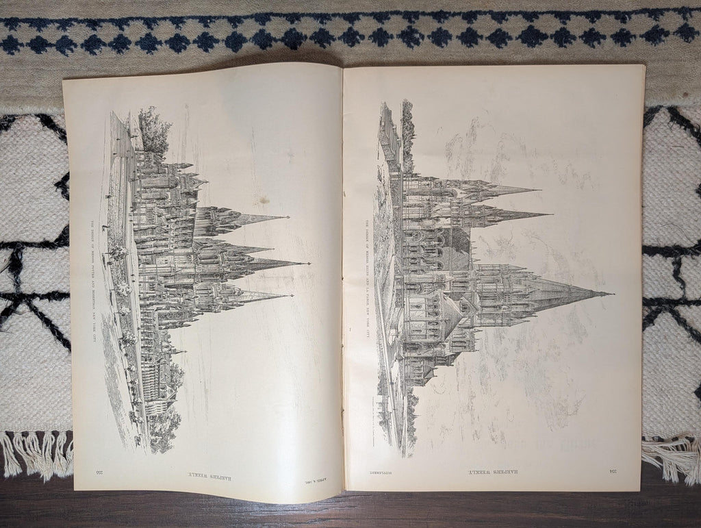 1891 Remington Indian Fishing Front Page, J. Bruce Ismay Pre-Titanic, Badminton — Apr 4