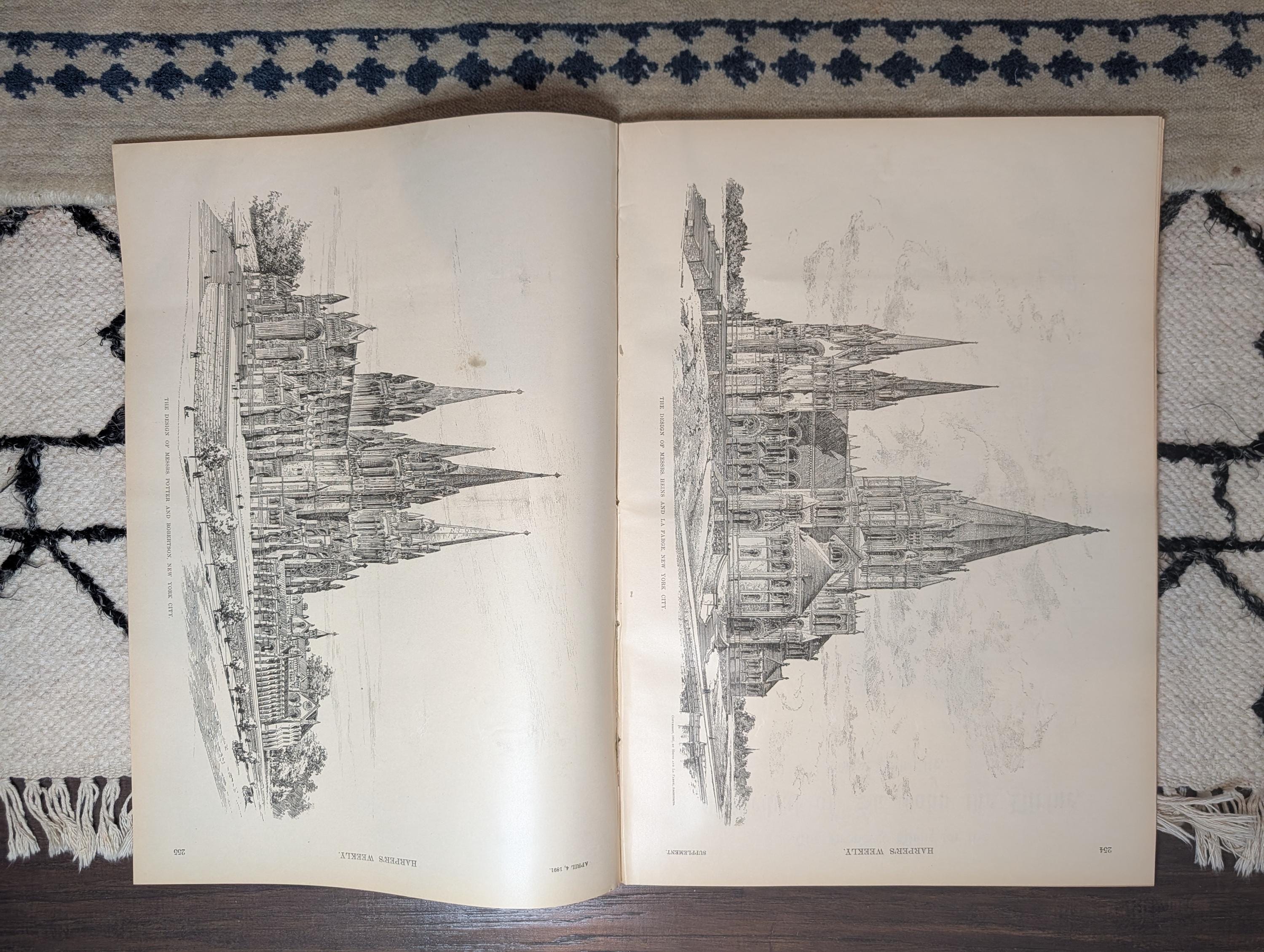 1891 Remington Indian Fishing Front Page, J. Bruce Ismay Pre-Titanic, Badminton — Apr 4