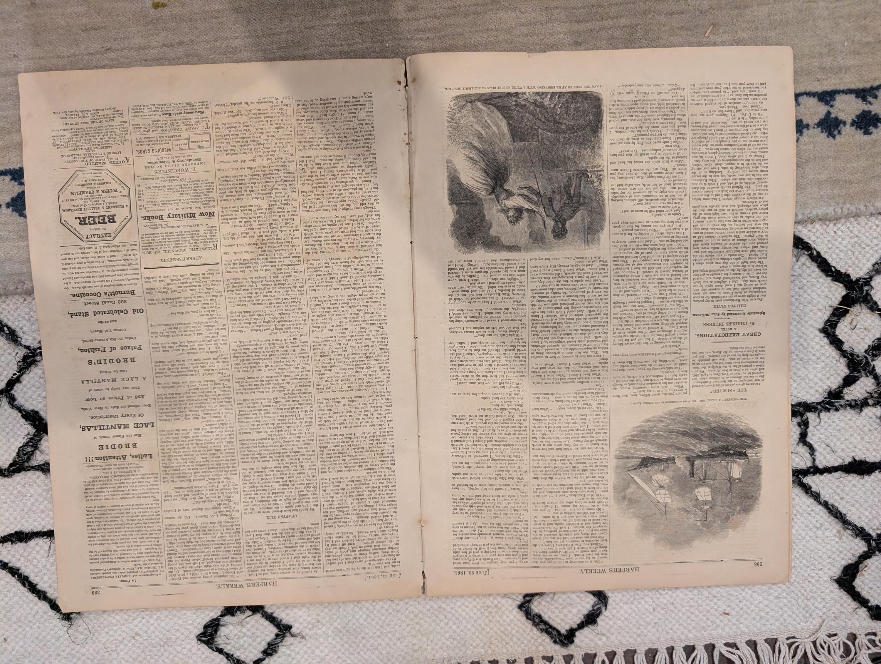 1861 Indiana Volunteers Harper's Weekly June 22 National Zouaves Sandy Hook