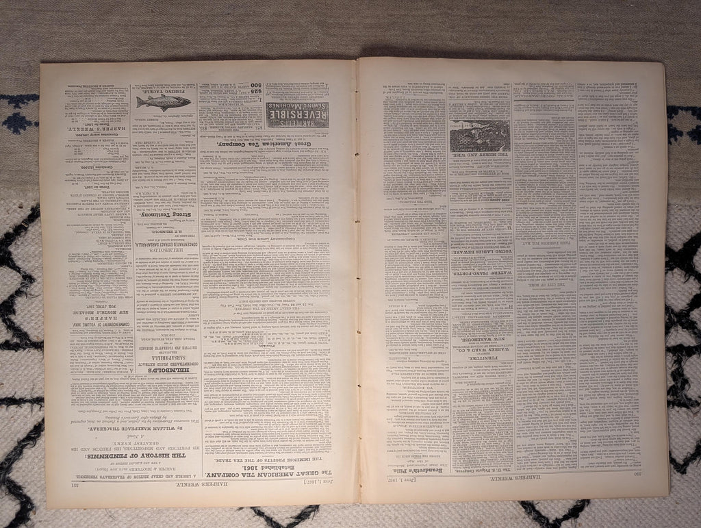 1867 Jefferson Davis Trial — Bail Hearing Richmond, Rebel Demonstration — Jun 1