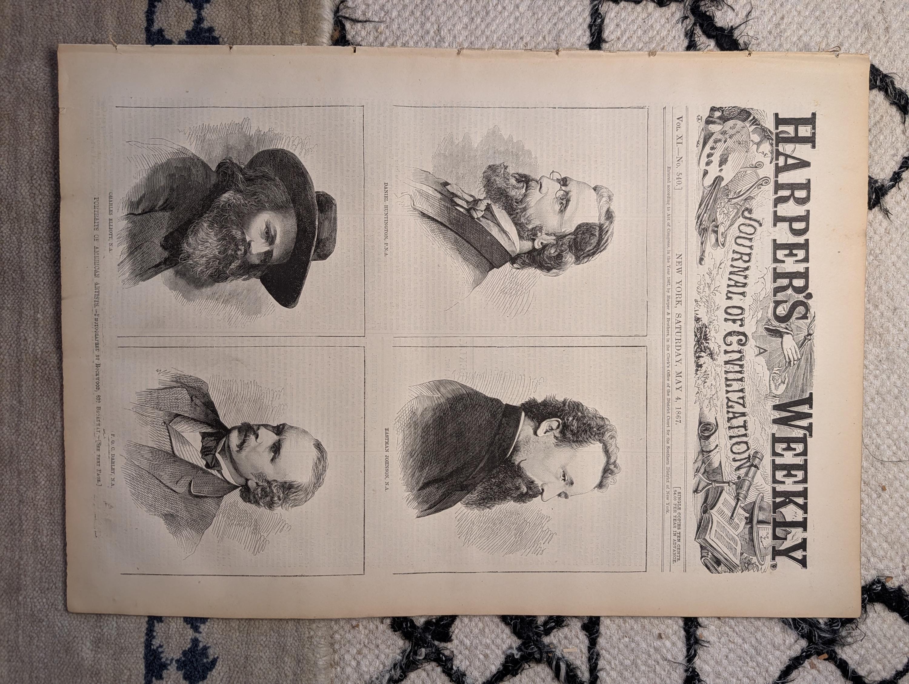 1867 Alaska "Seward's Folly," Three Black Soldiers, Otsego Sugar Rush — May 4