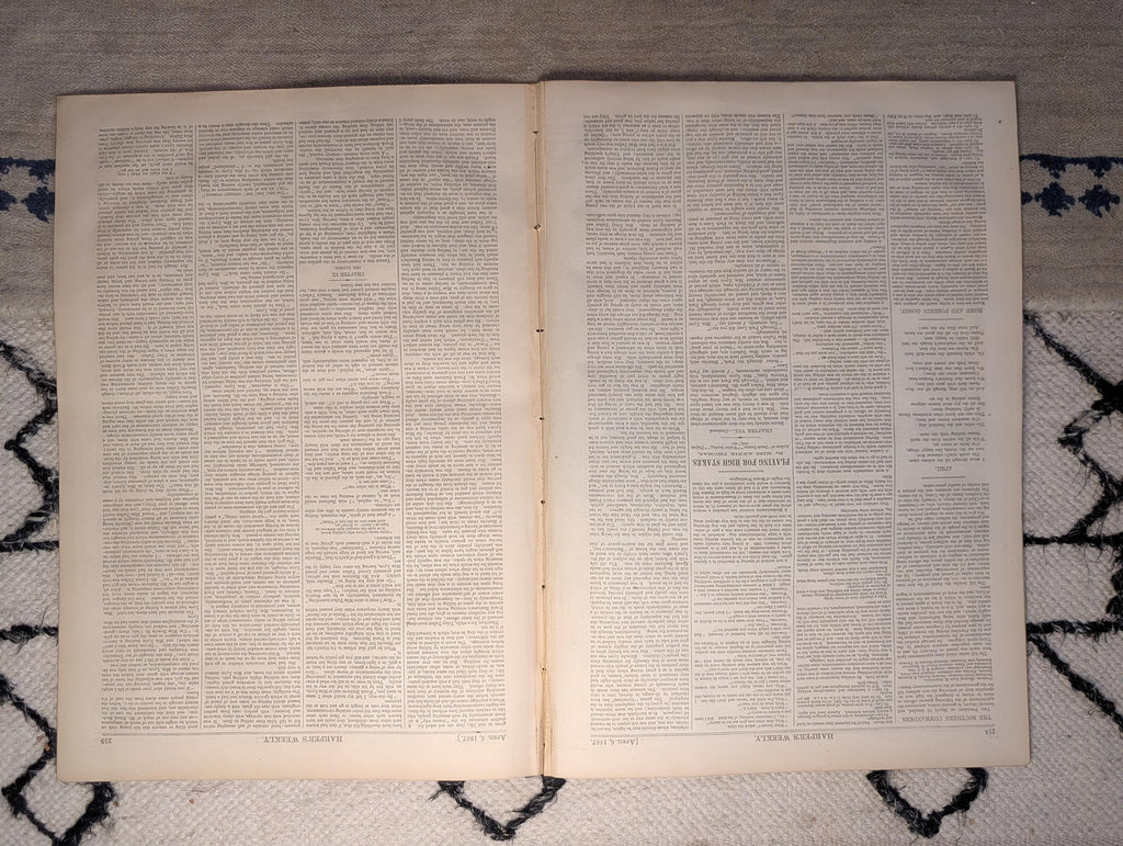 1867 Nast St. Patrick's Day, Reconstruction Commanders Centerfold — Apr 6